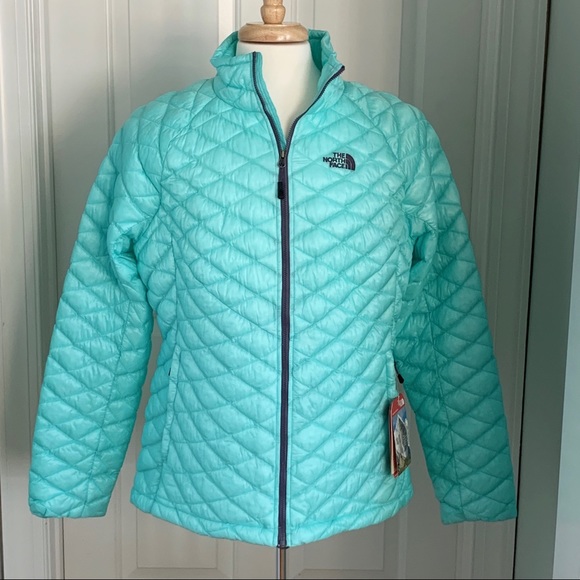 New With Tags Womens North Face Jacket Thermoball Insulated Coat Full Zip